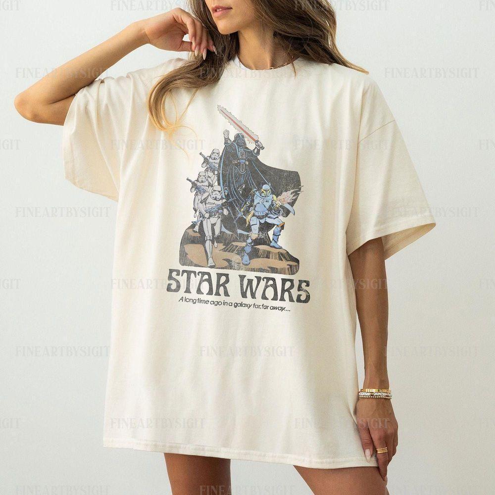 Vintage Darth Vadar Galaxy Threat Star Wars Vuitino Apparel Vintage Darth Vadar Galaxy Threat Star Wars Vuitino Apparel